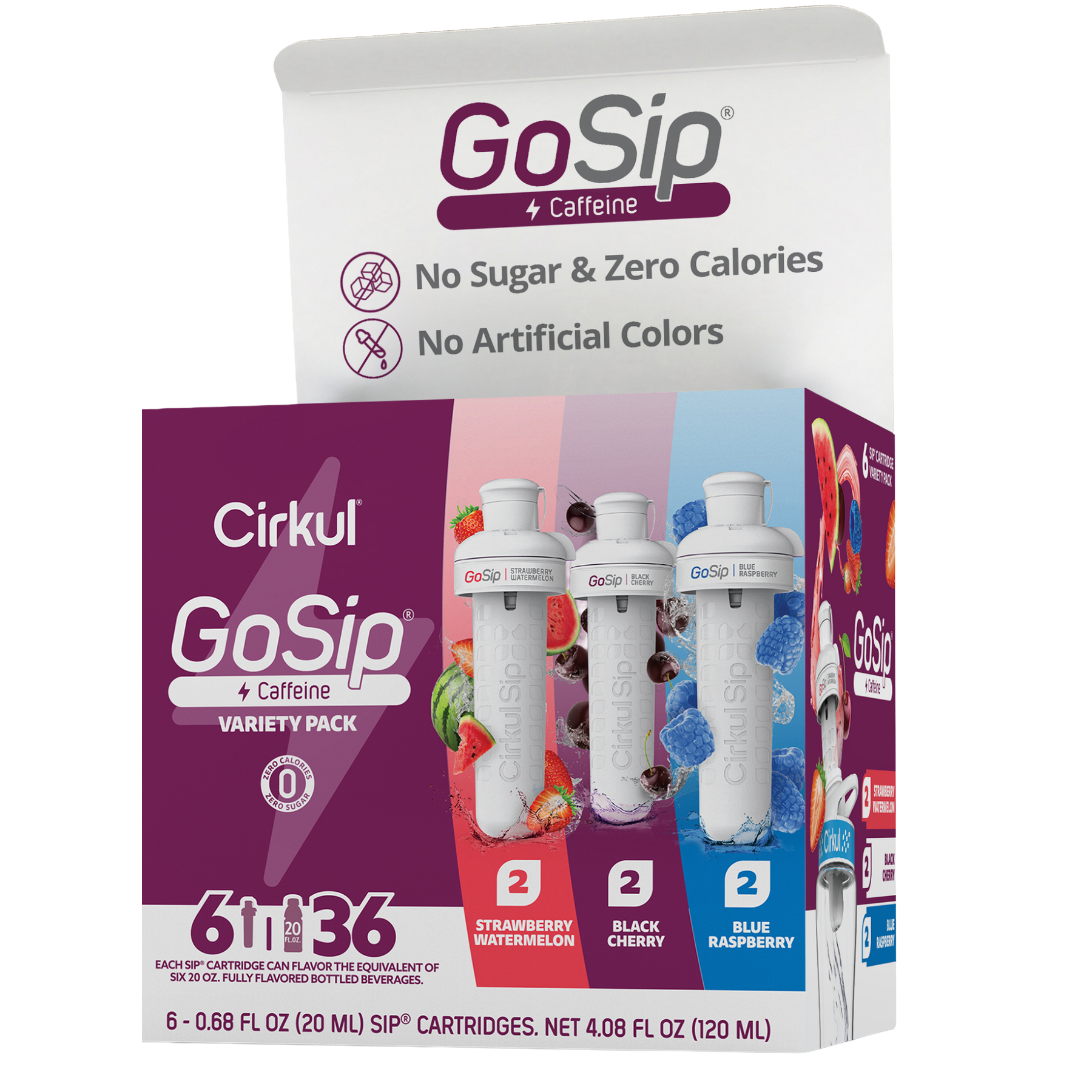 GoSip® 6-Pack Variety Pack - Premium Choice