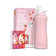 32oz. Blush Pink Stainless Steel Bottle Starter Kit - Essential Set
