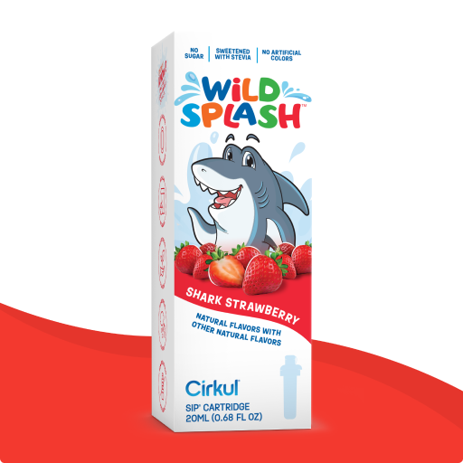 Wild Splash Shark Strawberry - Simple Edit